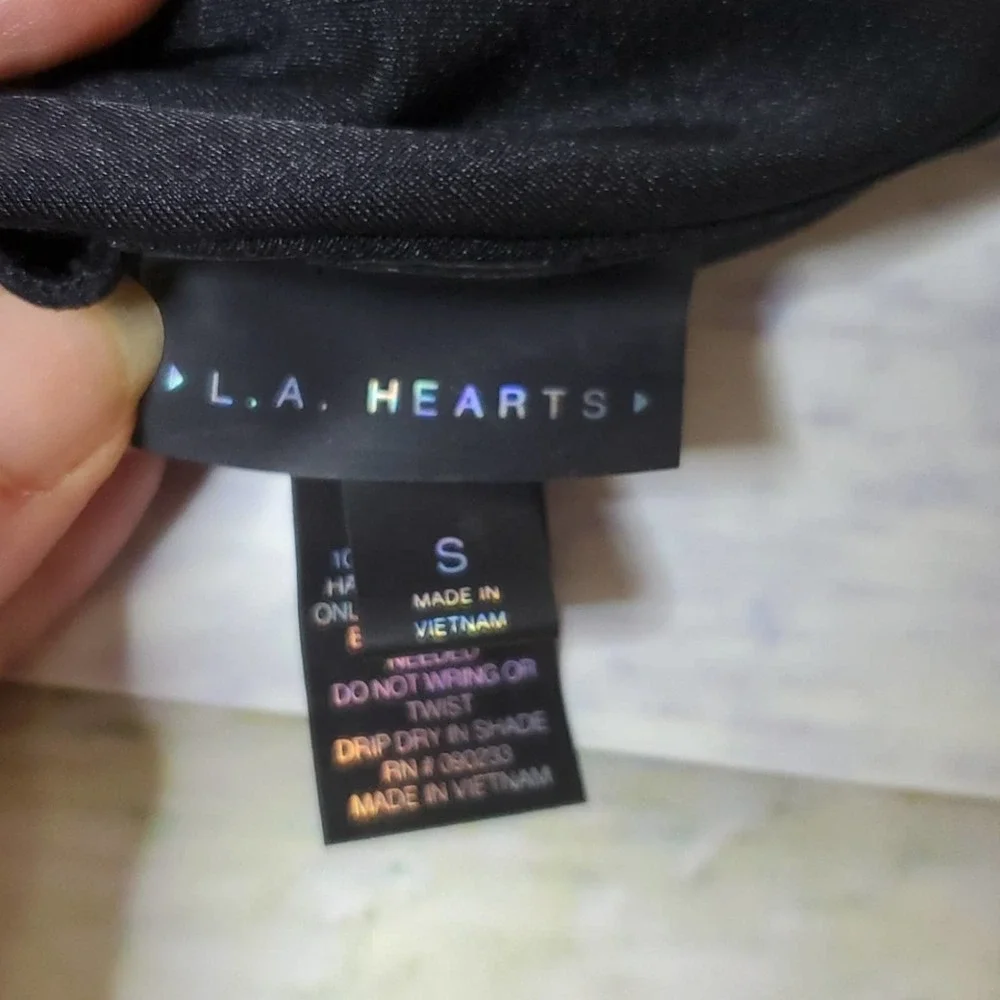 LA Hearts PacSun Triangle Bikini Top